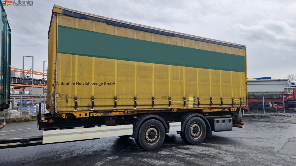 Krone Tandem Lafette DC07CL ohne Brücke - Remolque portacontenedore/ Intercambiable: foto 1 Krone Tandem Lafette DC07CL ohne Brücke - Remolque portacontenedore/ Intercambiable: foto 1