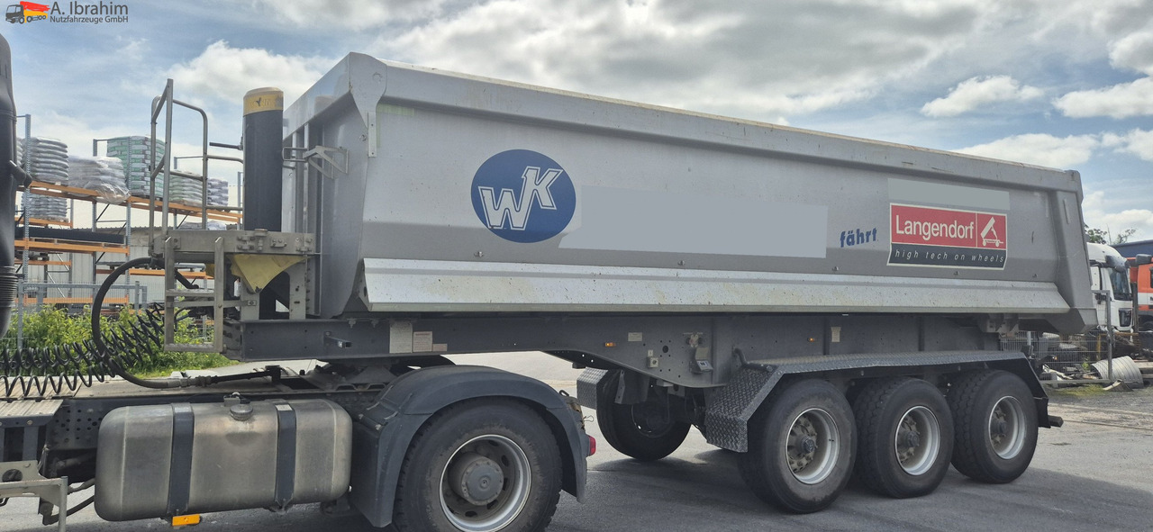 Langendorf SKS-HS 24/29 24 cbm, einsatzbereit - Semirremolque volquete: foto 1 Langendorf SKS-HS 24/29 24 cbm, einsatzbereit - Semirremolque volquete: foto 1