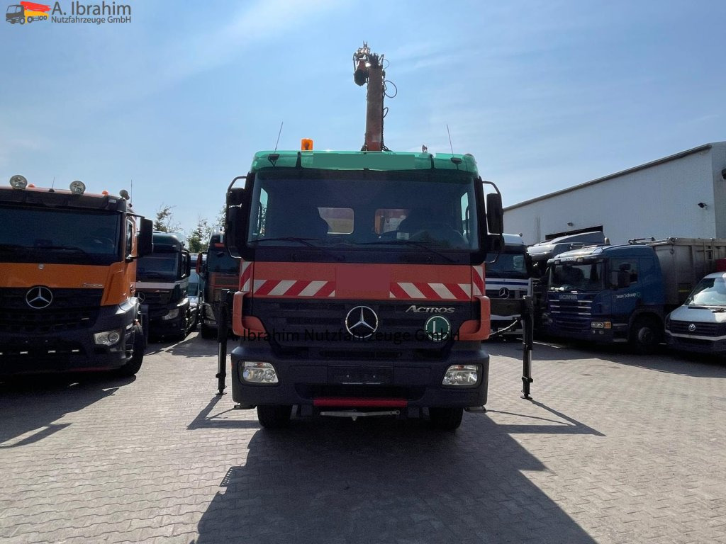 Camión volquete, Camión grúa Mercedes-Benz 1836 Meiller 3-Seiten Kipper, Kran Atlas Atlas 125.2 A2 mit Funk FB: foto 8