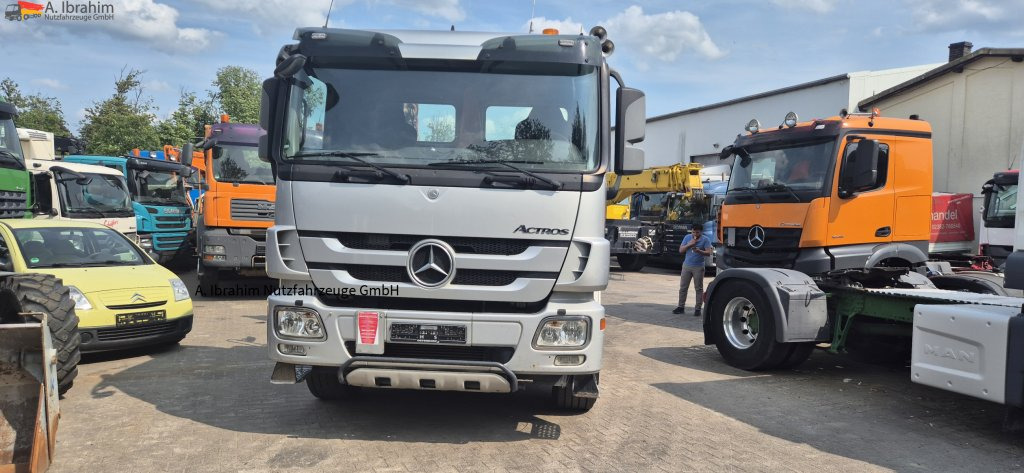 Camión portacontenedor de cadenas Mercedes-Benz 2544 L Meiller Absetzkipper 6x2, Vorlauf-Lenkachse: foto 8