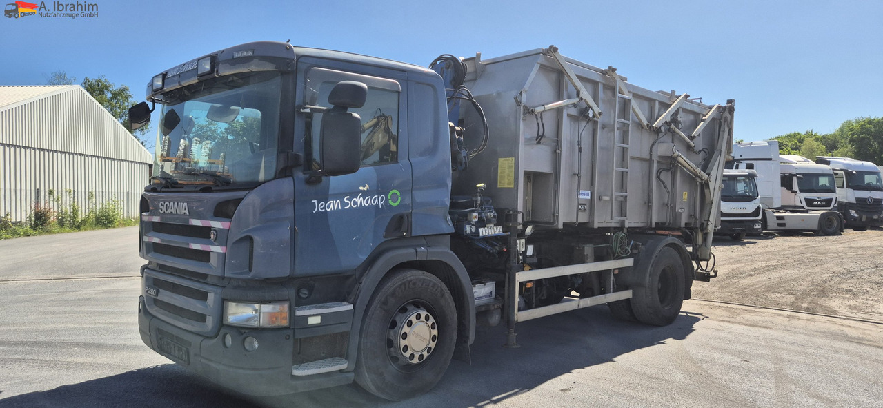 Scania P 280 Edelstahlkipper für Tierabfälle 2 Kammer - Camión volquete, Camión grúa: foto 1 Scania P 280 Edelstahlkipper für Tierabfälle 2 Kammer - Camión volquete, Camión grúa: foto 1