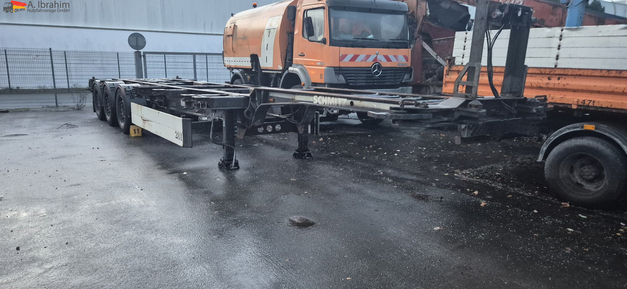 Schmitz SCF24 2x20,30,40,45 ft Multichassis, ausziehbar - Semirremolque portacontenedore/ Intercambiable: foto 1 Schmitz SCF24 2x20,30,40,45 ft Multichassis, ausziehbar - Semirremolque portacontenedore/ Intercambiable: foto 1