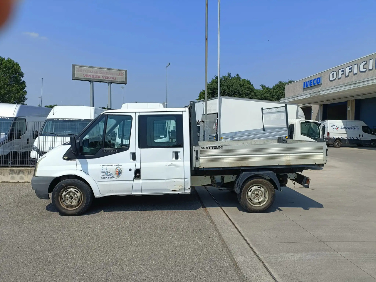 FORD TRANSIT DOPPIA CABINA - Furgoneta caja abierta: foto 4 FORD TRANSIT DOPPIA CABINA - Furgoneta caja abierta: foto 4