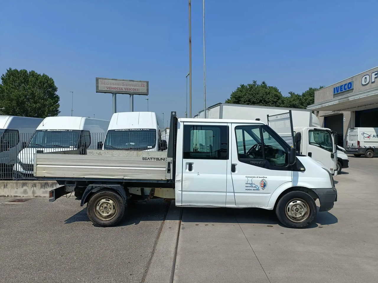 FORD TRANSIT DOPPIA CABINA - Furgoneta caja abierta: foto 3 FORD TRANSIT DOPPIA CABINA - Furgoneta caja abierta: foto 3