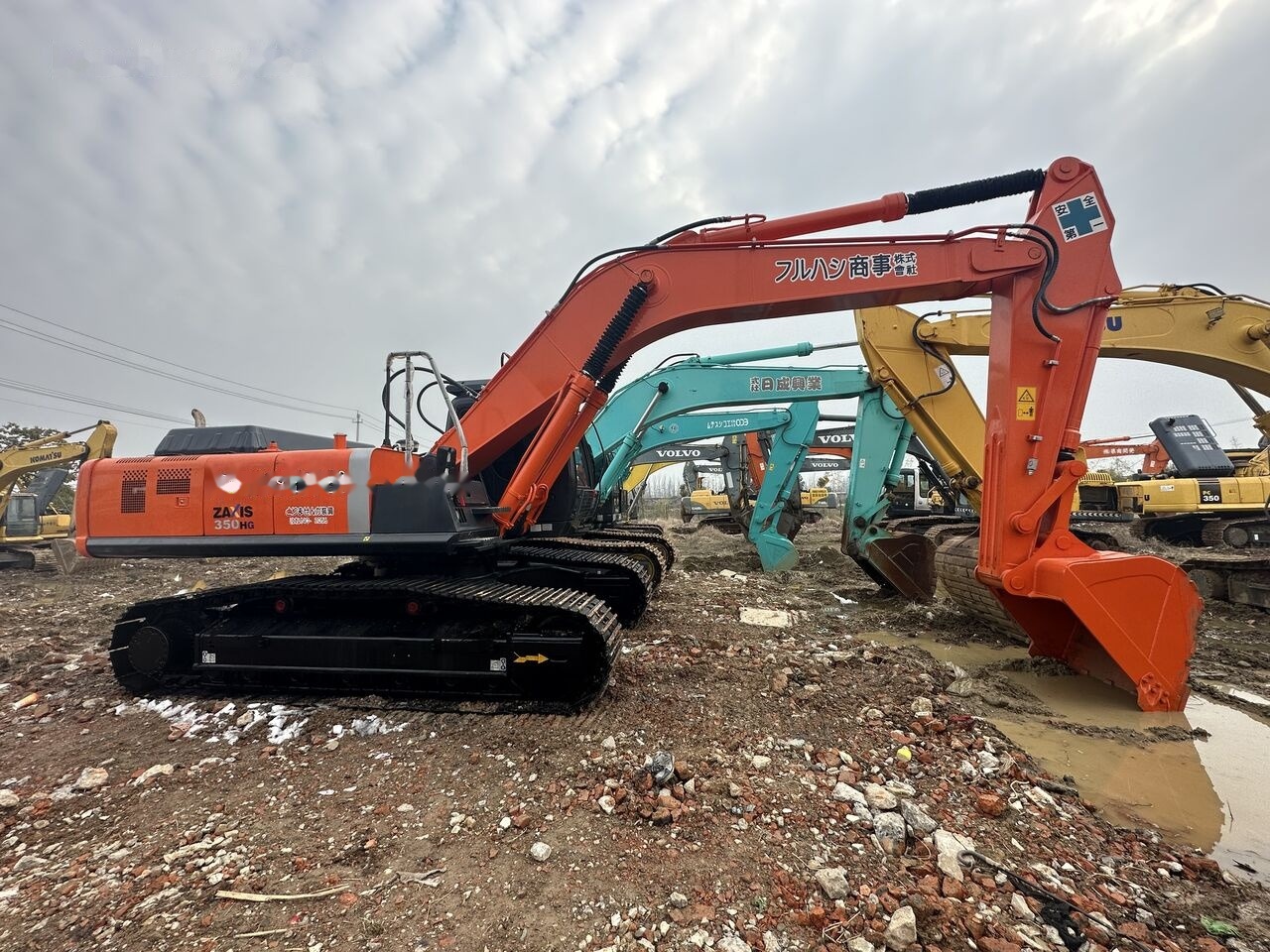 Hitachi ZX350HG - Excavadora de cadenas: foto 2 Hitachi ZX350HG - Excavadora de cadenas: foto 2