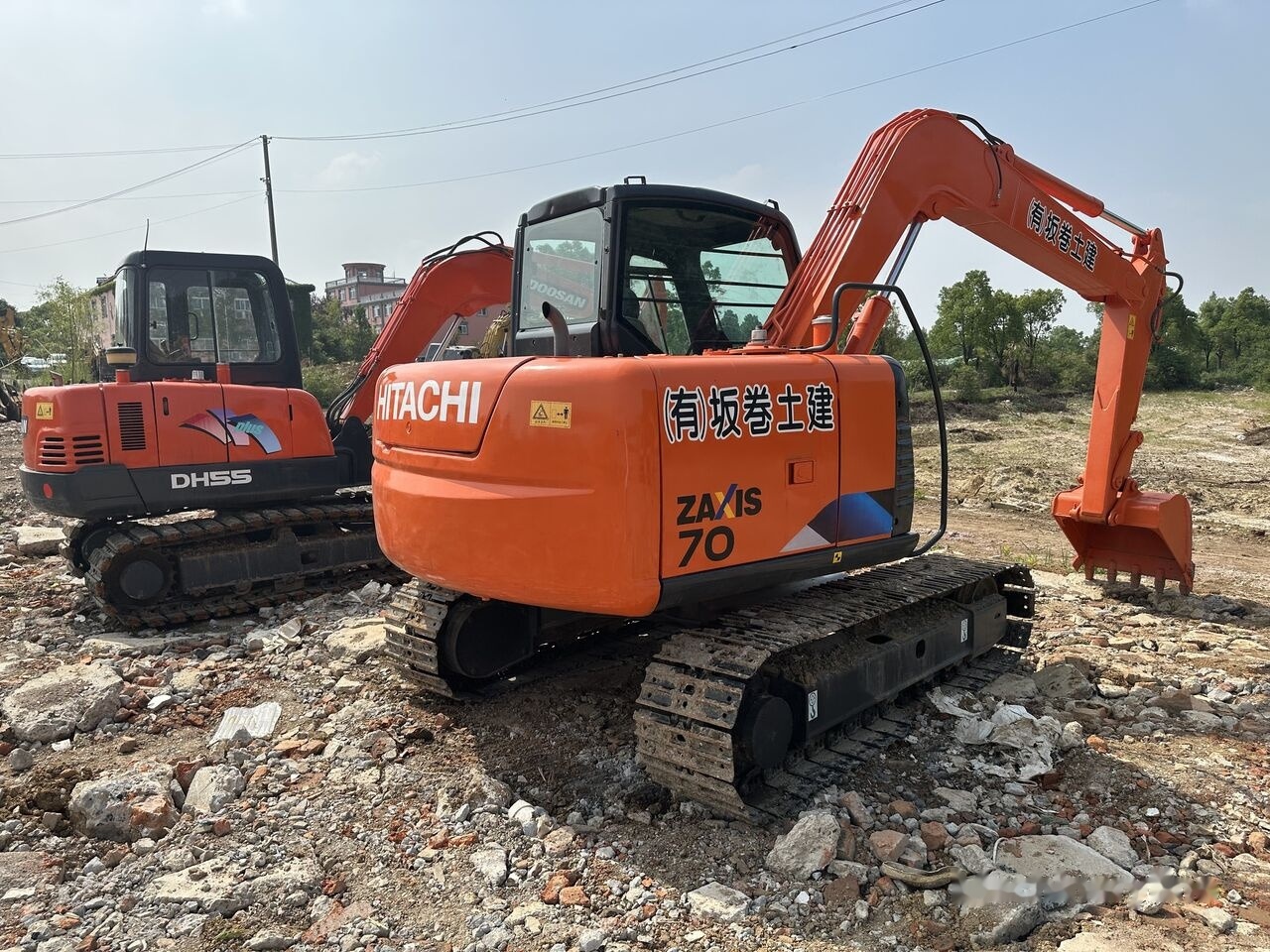 Miniexcavadora Hitachi ZX70: foto 6