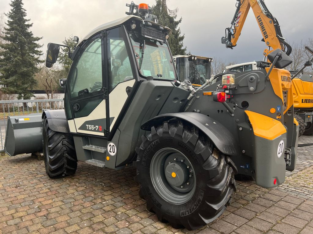 Liebherr T 55-7S Liebherr T 55-7S - Manipulador telescópico: foto 1 Liebherr T 55-7S Liebherr T 55-7S - Manipulador telescópico: foto 1