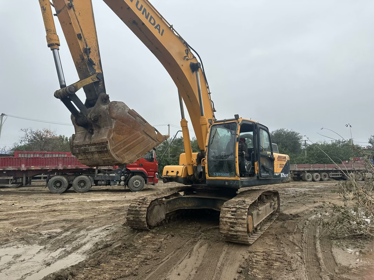 Excavadora de cadenas HYUNDAI R305LC-9T: foto 7