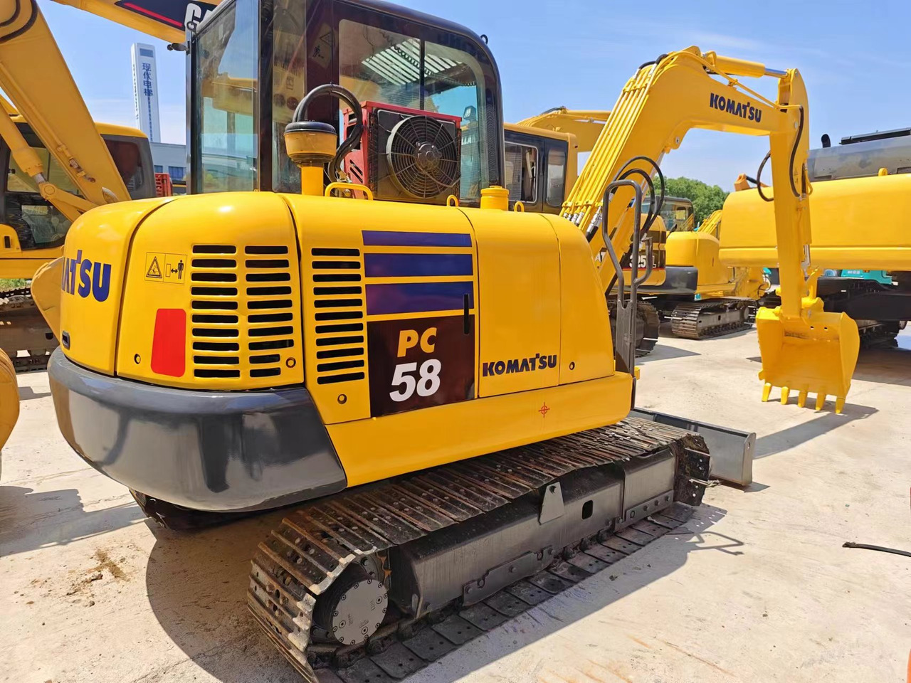 KOMATSU PC58 - Miniexcavadora: foto 2 KOMATSU PC58 - Miniexcavadora: foto 2