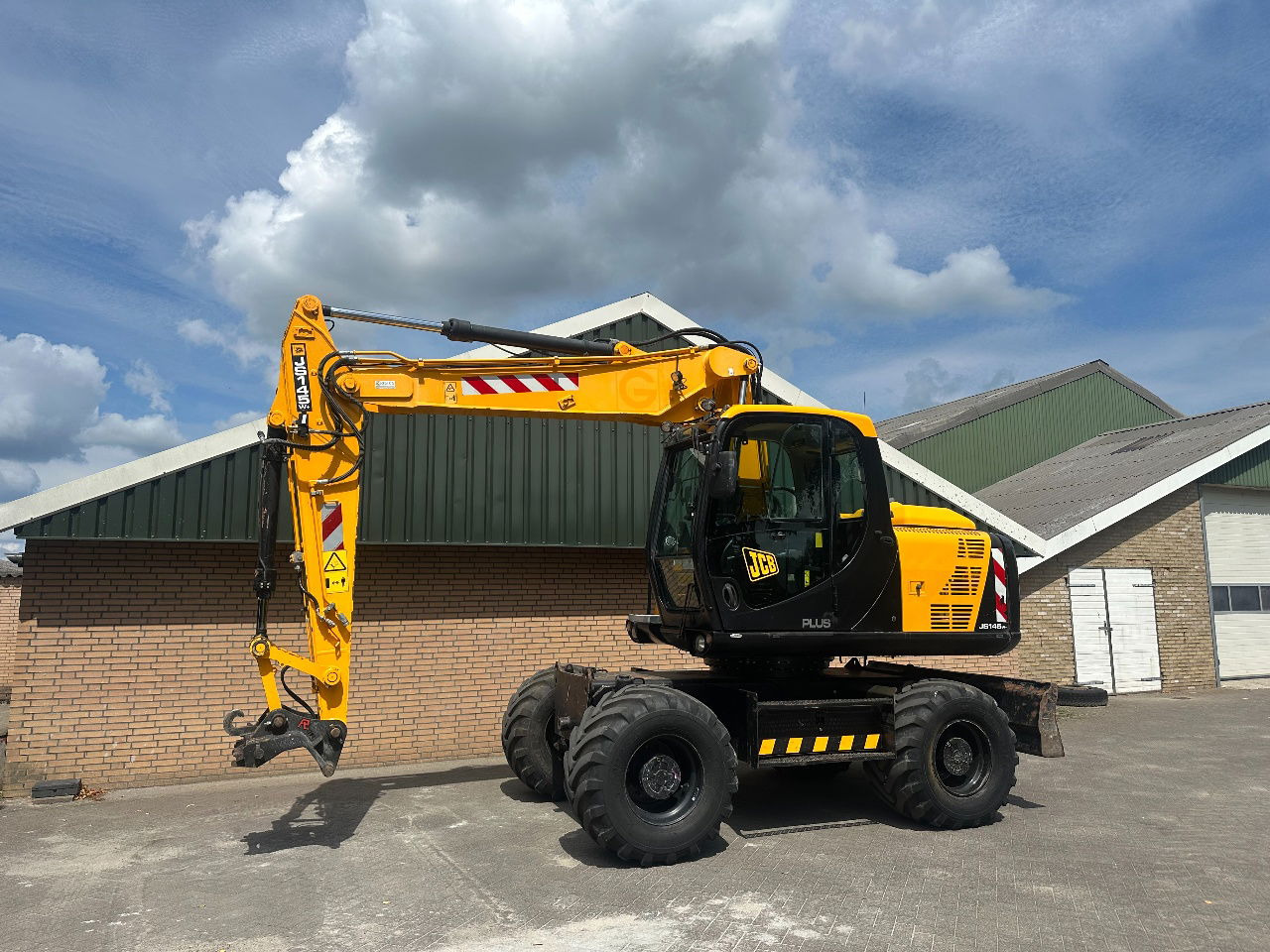 JCB JS145W - Excavadora de ruedas: foto 1 JCB JS145W - Excavadora de ruedas: foto 1