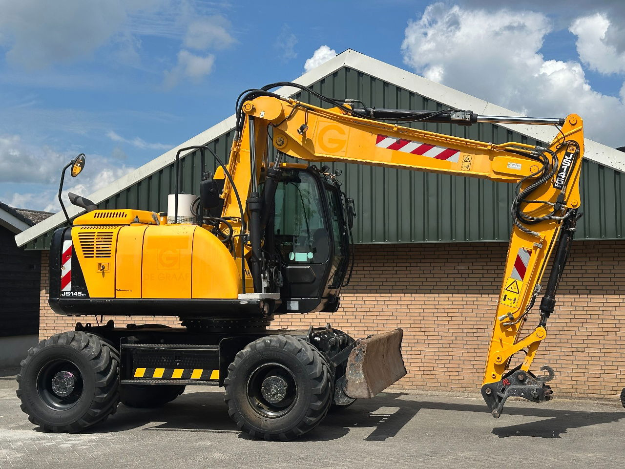 JCB JS145W - Excavadora de ruedas: foto 5 JCB JS145W - Excavadora de ruedas: foto 5