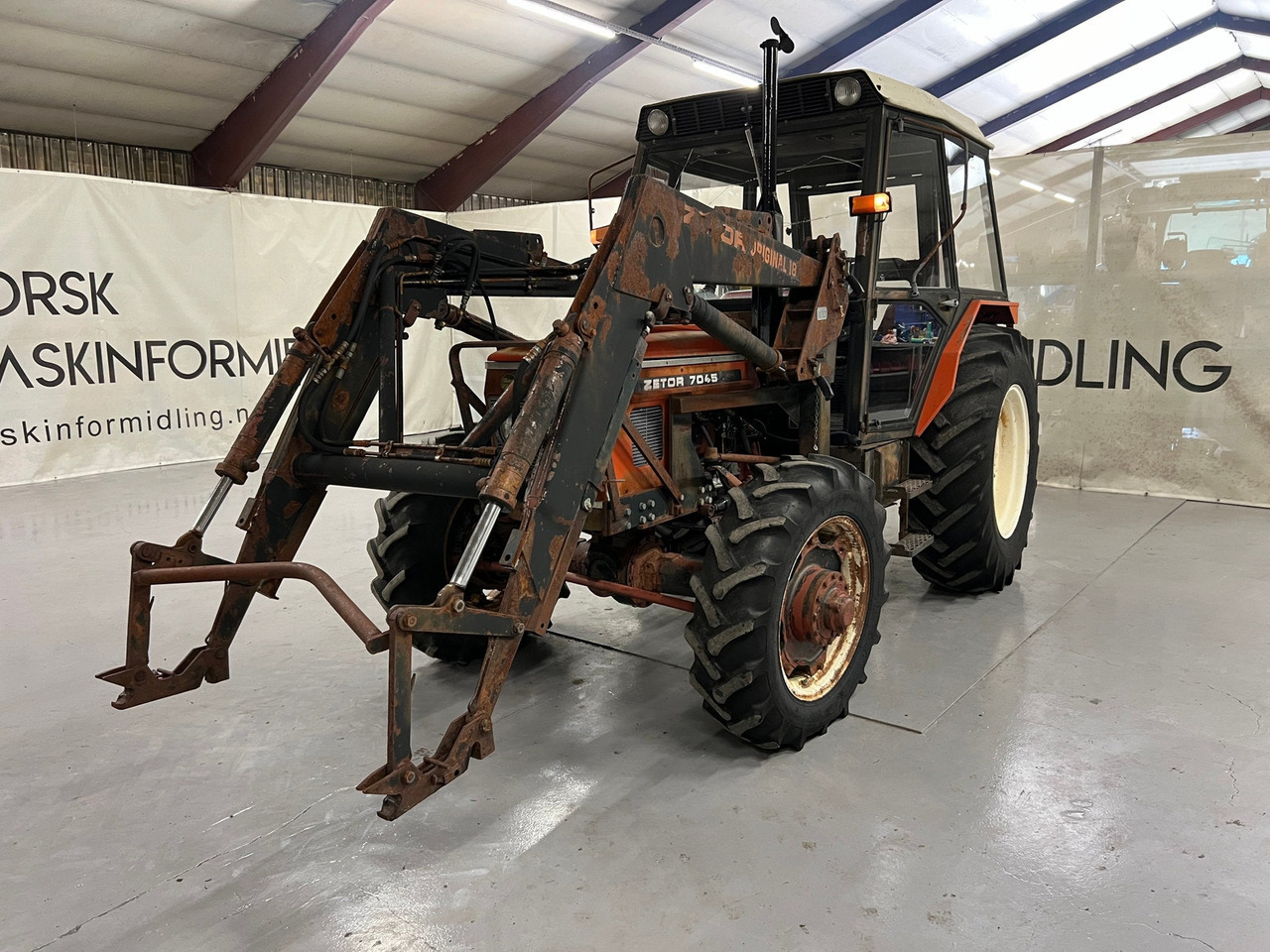 Zetor 7045 (Redusert moms) - Tractor: foto 3 Zetor 7045 (Redusert moms) - Tractor: foto 3