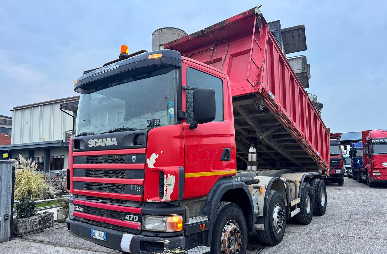 Scania R124/470 Ribaltabile 8X4 - Camión volquete: foto 2 Scania R124/470 Ribaltabile 8X4 - Camión volquete: foto 2