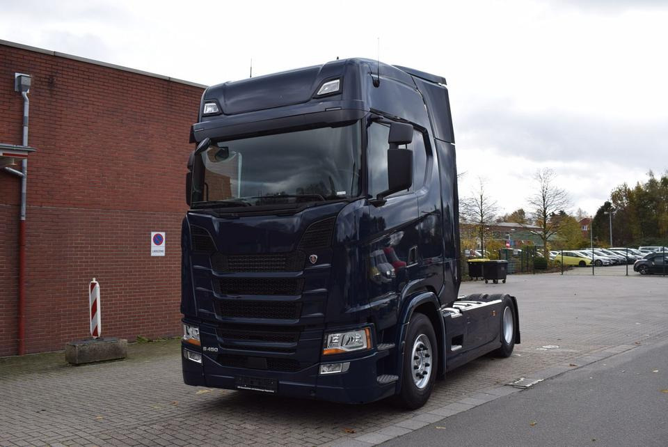 Scania S 450 Highline 2xTank LED Vollluft Retarder - Cabeza tractora: foto 1 Scania S 450 Highline 2xTank LED Vollluft Retarder - Cabeza tractora: foto 1