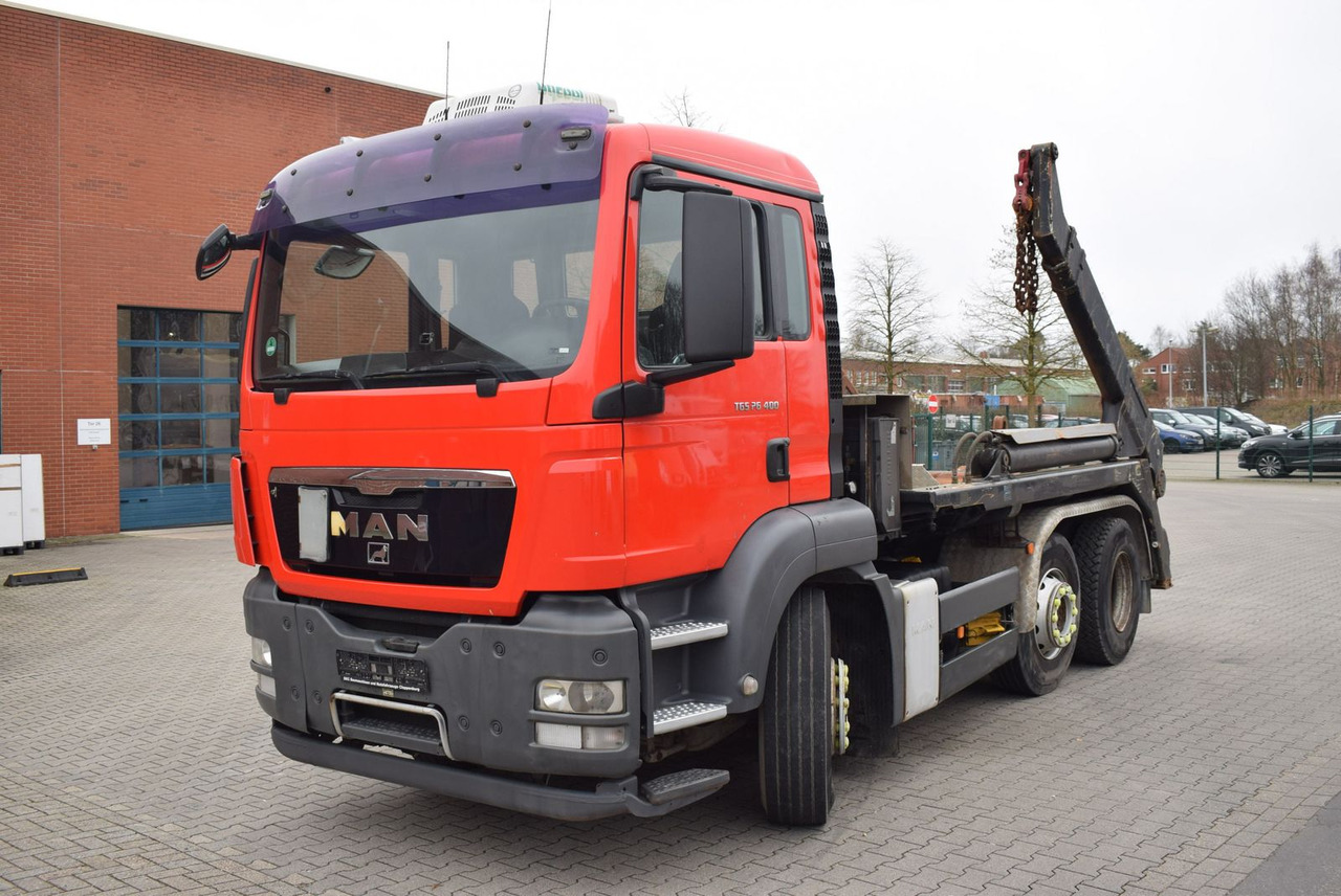 MAN TGS 26.400 6x2 Meiller Vorlaufachse Dachklima - Camión volquete: foto 1 MAN TGS 26.400 6x2 Meiller Vorlaufachse Dachklima - Camión volquete: foto 1