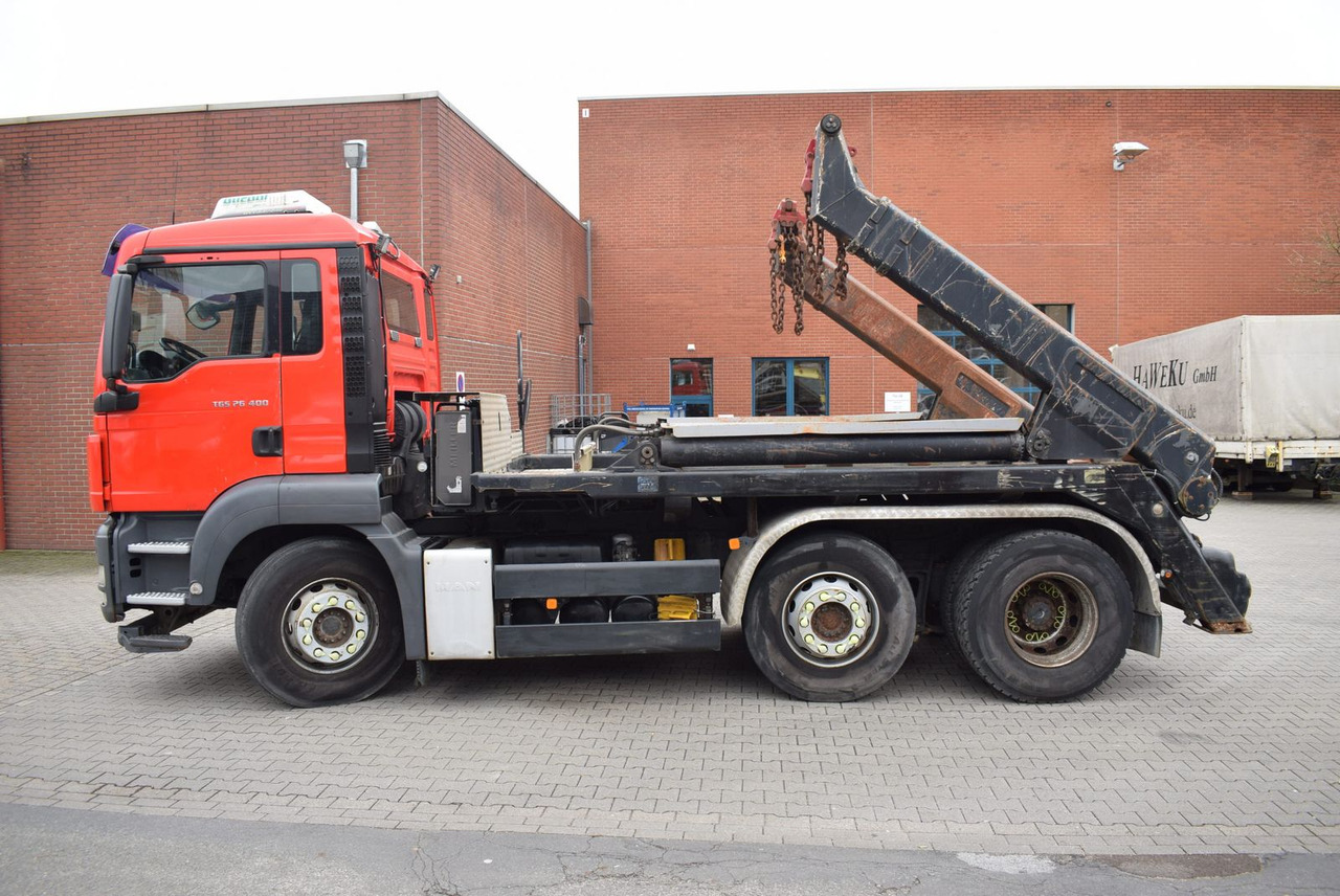 MAN TGS 26.400 6x2 Meiller Vorlaufachse Dachklima - Camión volquete: foto 3 MAN TGS 26.400 6x2 Meiller Vorlaufachse Dachklima - Camión volquete: foto 3