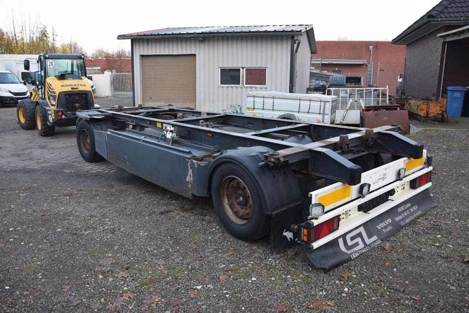 Schmitz Cargobull AFW 18 L20 Maxi SAF Achsen 2 X Palettenkasten - Remolque portacontenedore/ Intercambiable: foto 1 Schmitz Cargobull AFW 18 L20 Maxi SAF Achsen 2 X Palettenkasten - Remolque portacontenedore/ Intercambiable: foto 1