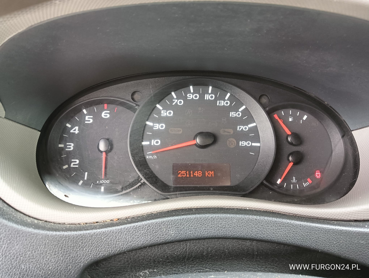 Furgoneta RENAULT MASTER PLATFORMA DO ZABUDOWY NR 835: foto 7
