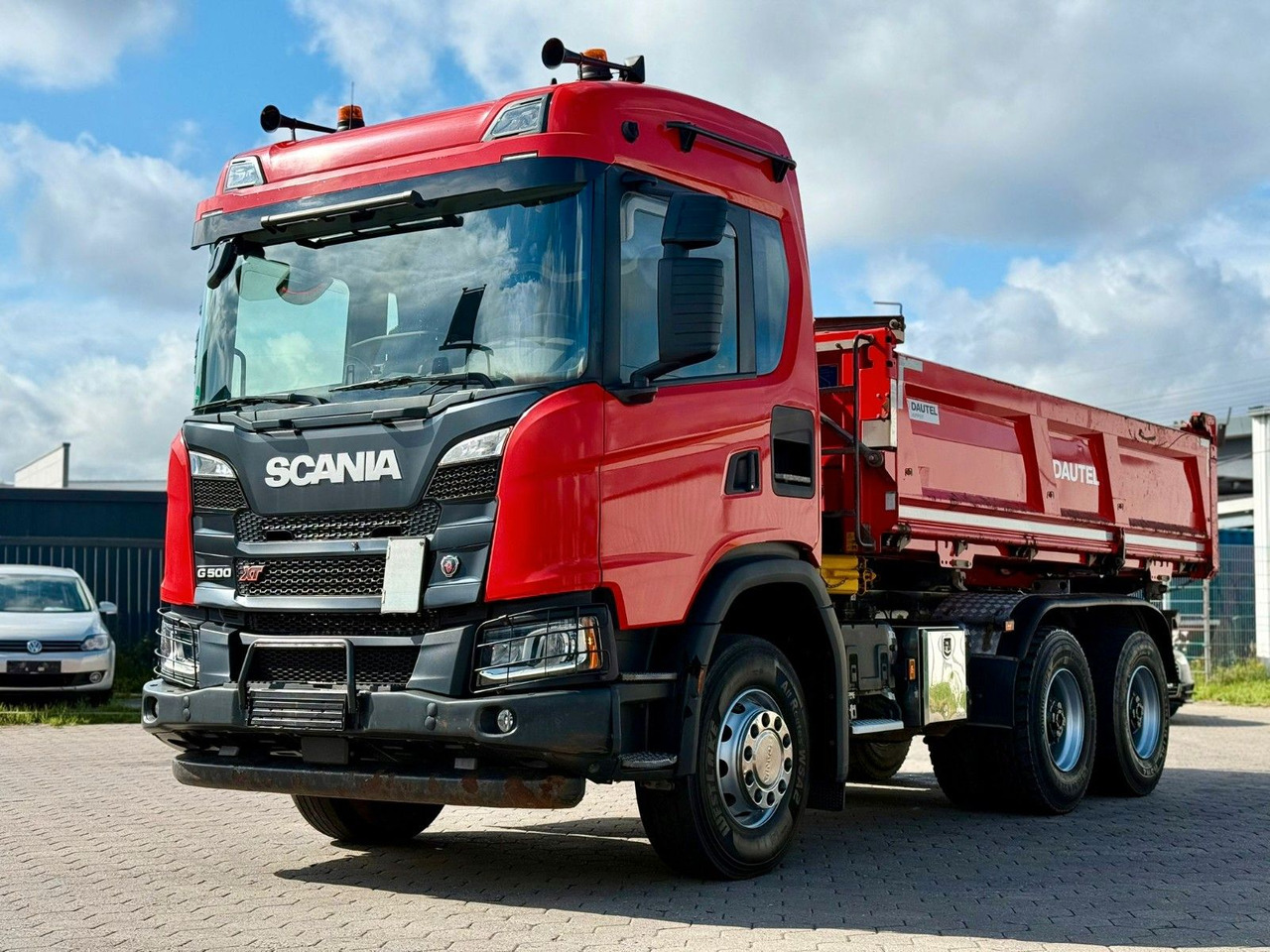 Scania G500 3S. Kipper mit Bordmatik Blatt-Blatt - Camión volquete: foto 1 Scania G500 3S. Kipper mit Bordmatik Blatt-Blatt - Camión volquete: foto 1