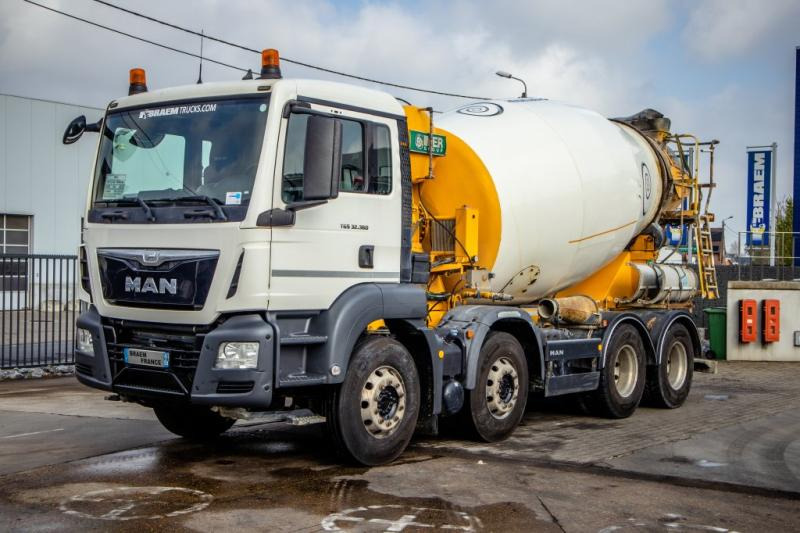 MAN TGS 32.360 BB+E6+MIXER 9M³ - Camión hormigonera: foto 1 MAN TGS 32.360 BB+E6+MIXER 9M³ - Camión hormigonera: foto 1