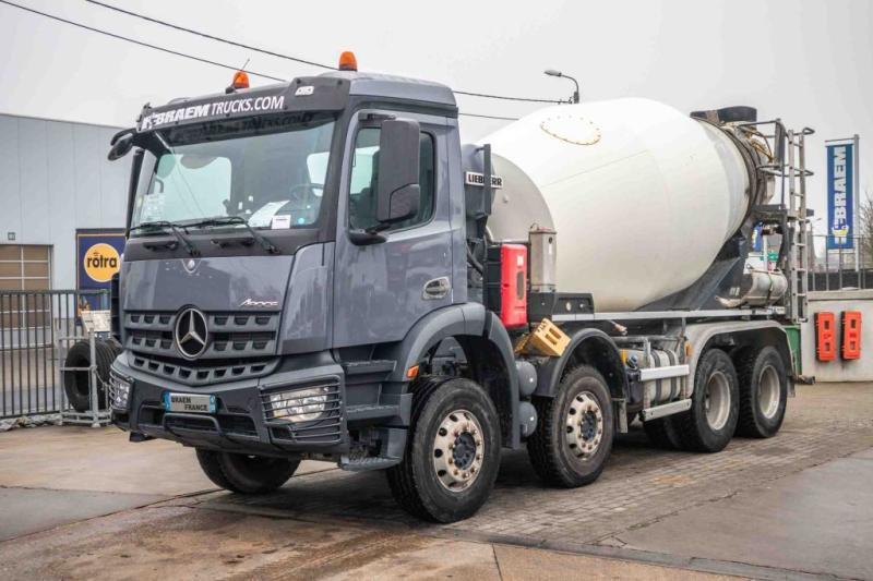 Mercedes AROCS 3236 BB+LIEBHERR 9M3 - Camión hormigonera: foto 1 Mercedes AROCS 3236 BB+LIEBHERR 9M3 - Camión hormigonera: foto 1