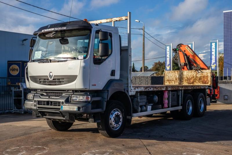 Renault KERAX 380DXI+E5+PK18TM/3EXT - Camión caja abierta, Camión grúa: foto 5 Renault KERAX 380DXI+E5+PK18TM/3EXT - Camión caja abierta, Camión grúa: foto 5