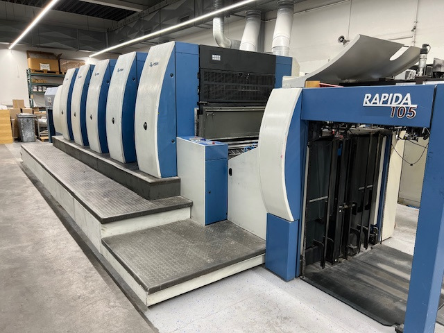 Máquina offset KBA Rapida 105-5: foto 1