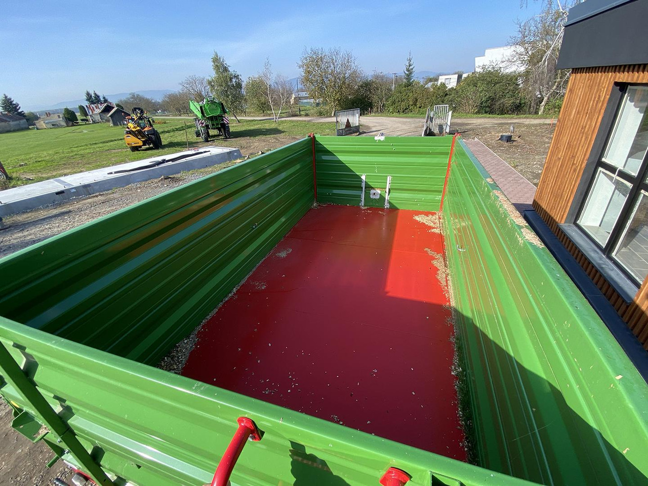 Remolque volquete agrícola Pronar T, Traktorový náves + šnek, 663/4: foto 8