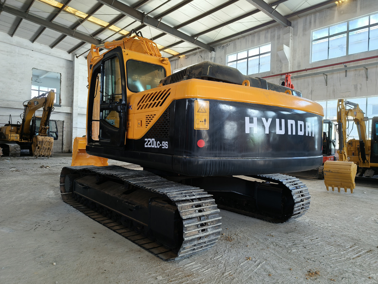 Excavadora de cadenas HYUNDAI 220 used 220lc-9 hyundai 225excavator: foto 8