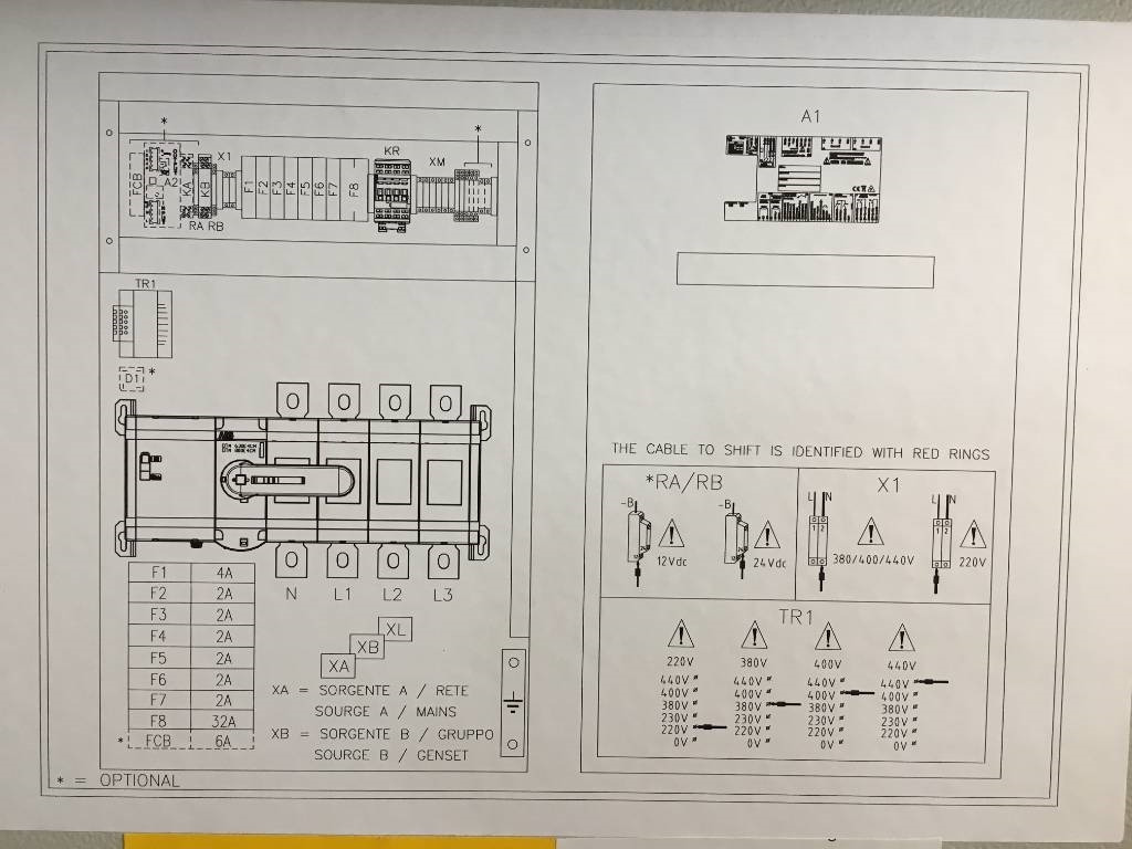 Equipo de construcción nuevo ATS Panel 800A - Max 550 kVA - DPX-27509: foto 9