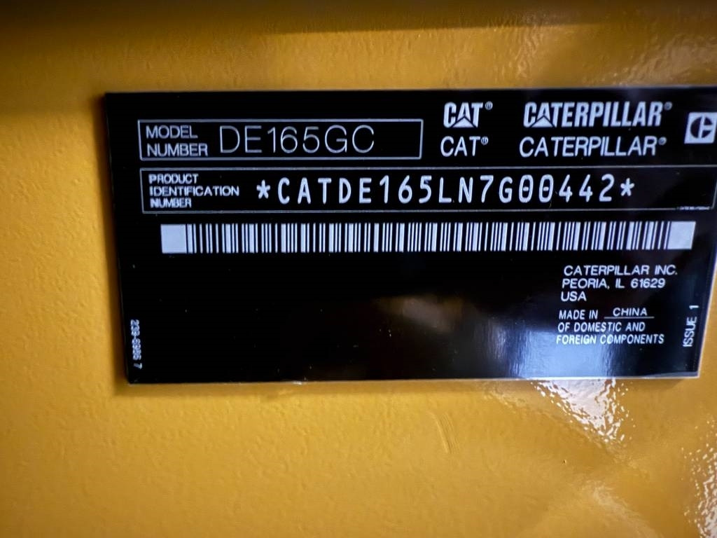 Leasing para CAT DE165GC - 165 kVA Stand-by Generator - DPX-18210  CAT DE165GC - 165 kVA Stand-by Generator - DPX-18210: foto 20