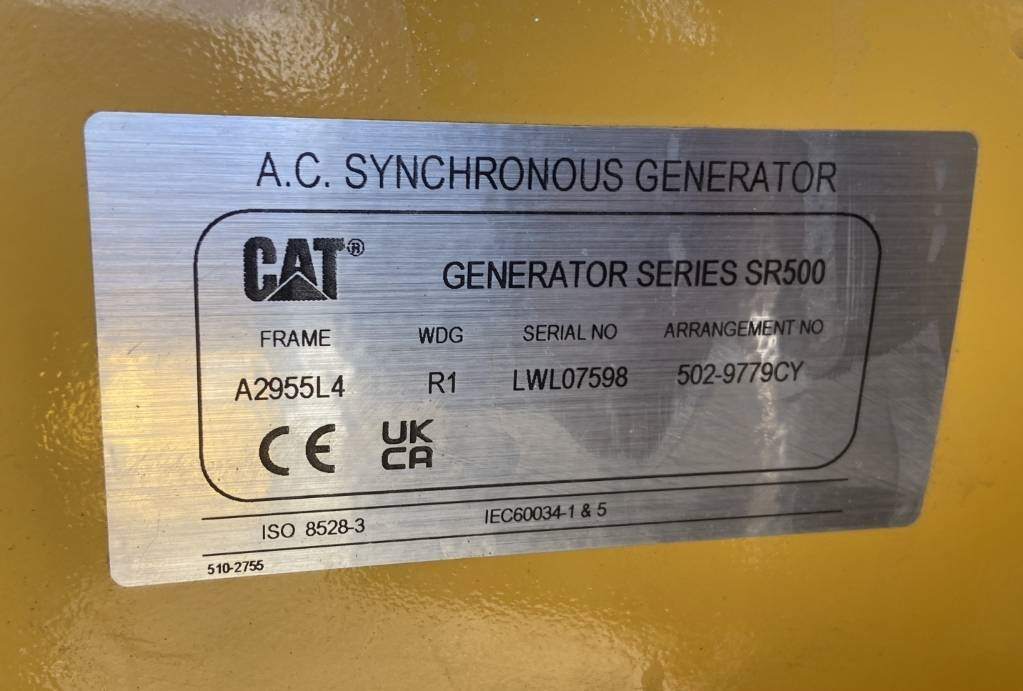 Generador industriale nuevo CAT DE450E0 - C13 - 450 kVA Generator - DPX-18024: foto 12