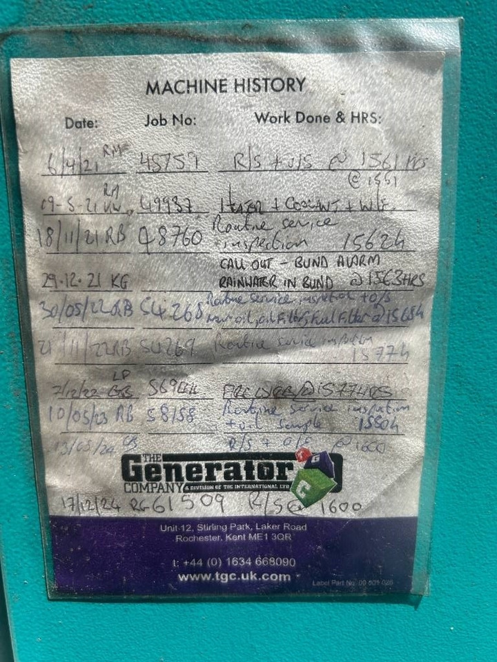 Generador industriale Cummins C1675D5A - 1.675 kVA Generator - DPX-12627: foto 23