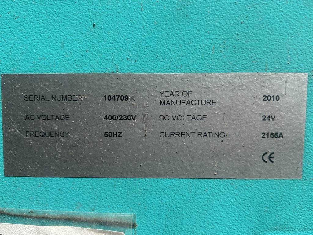 Generador industriale Cummins C1675D5A - 1.675 kVA Generator - DPX-12627: foto 6