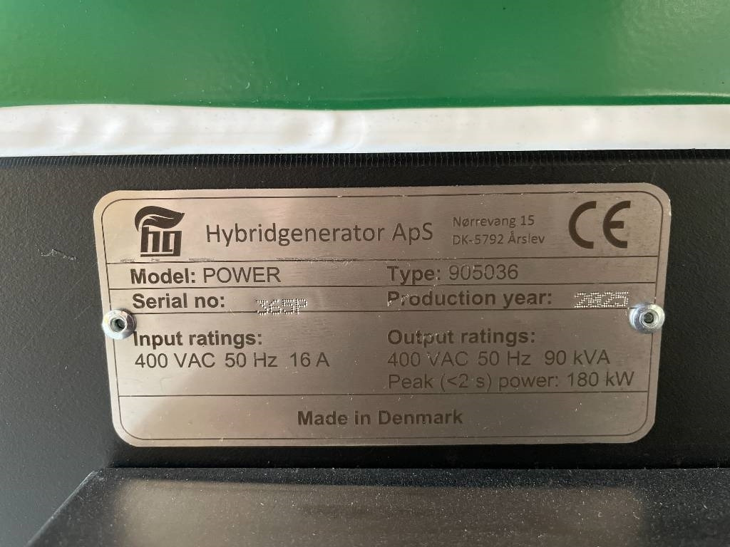 Generador industriale nuevo Hy-Brid generator - 90 kVA - 40 kWh - DPX-50452: foto 7