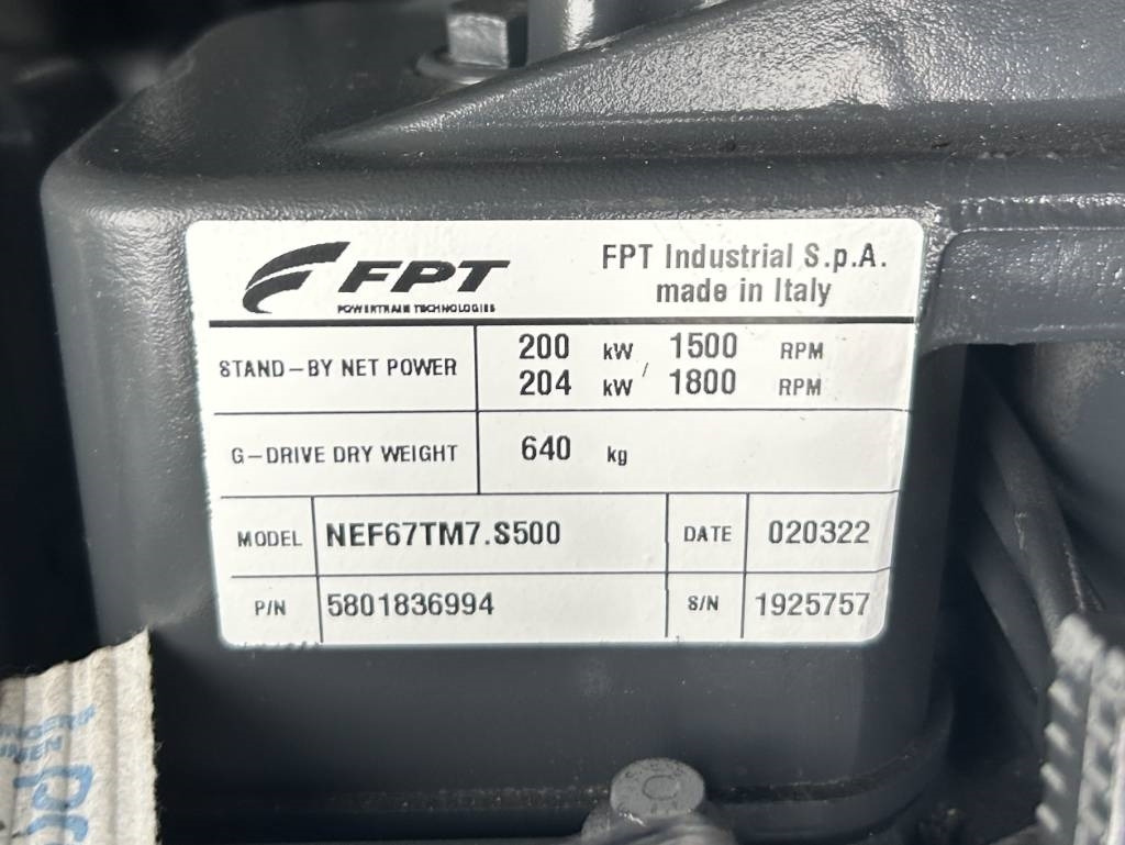 Generador industriale nuevo Iveco NEF67TM7 - 220 kVA Generator - DPX-19794: foto 17