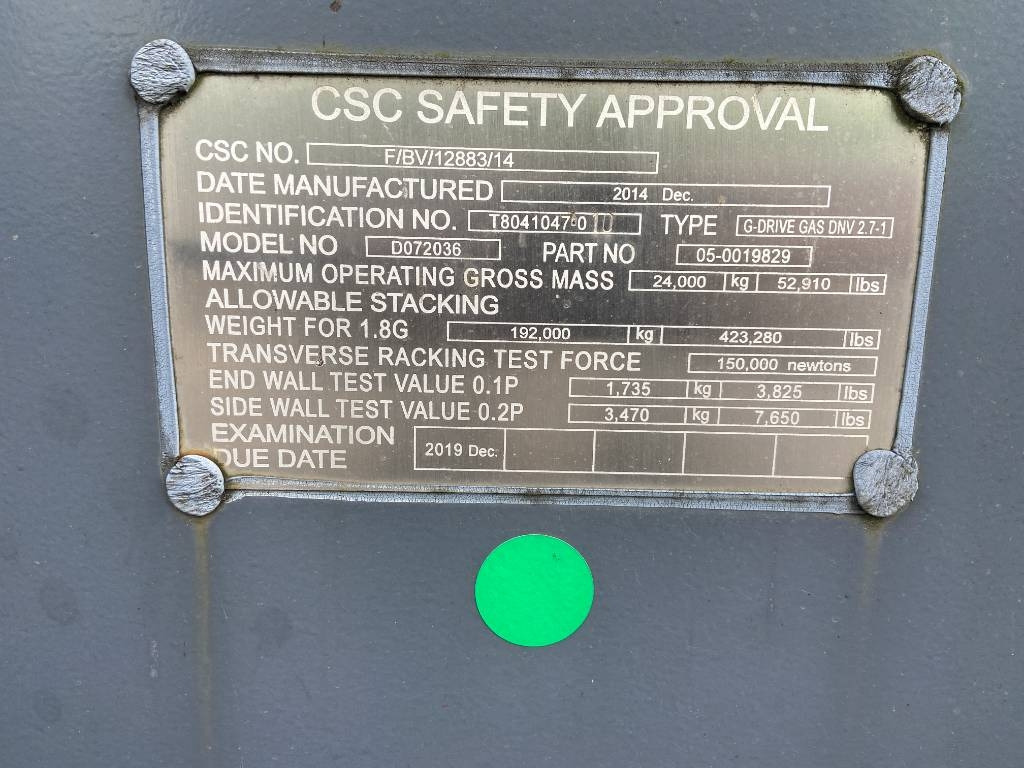 Container 20FT - Genset Container - DPX-29040 - Maquinaria de construcción: foto 3 Container 20FT - Genset Container - DPX-29040 - Maquinaria de construcción: foto 3