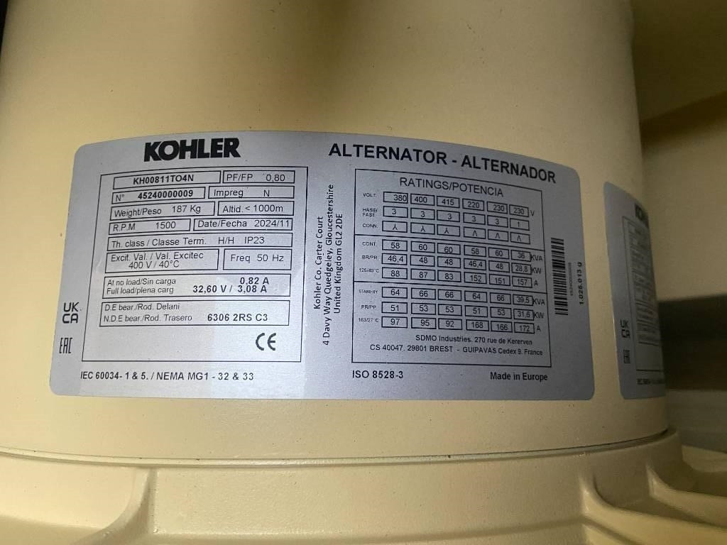 Generador industriale nuevo Sdmo J66 - 66 kVA Generator - DPX-17103: foto 15