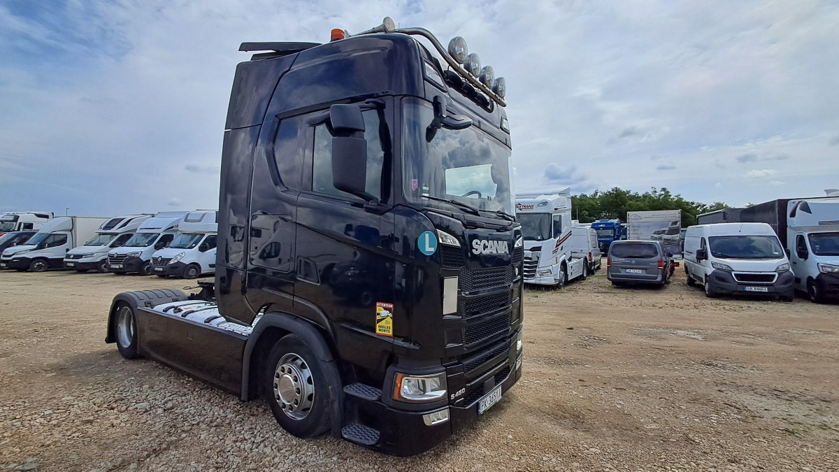 SCANIA S450 CIĄGNIK SIODŁOWY - Cabeza tractora: foto 1 SCANIA S450 CIĄGNIK SIODŁOWY - Cabeza tractora: foto 1