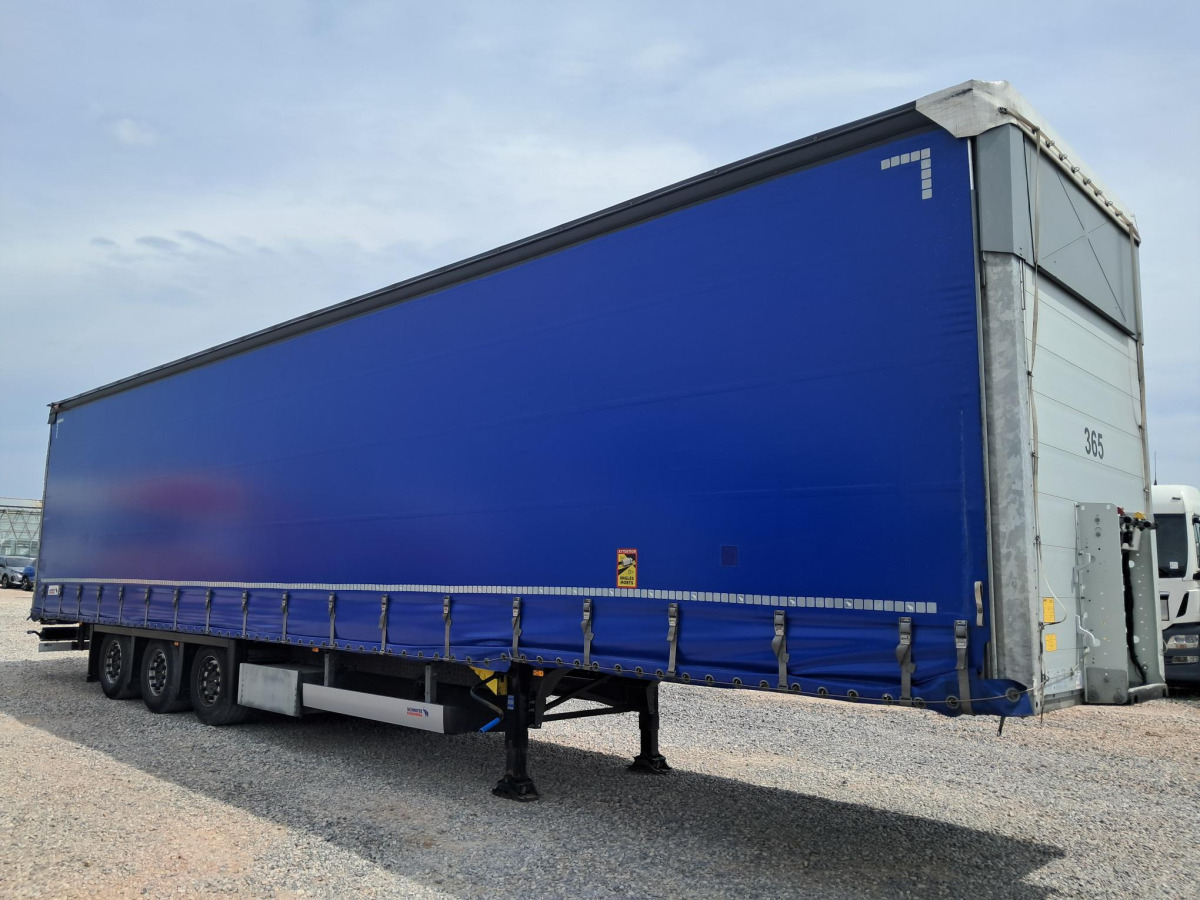 Remolque con toldo SCHMITZ CARGOBULL SCBS3T KURTYNOWA: foto 1