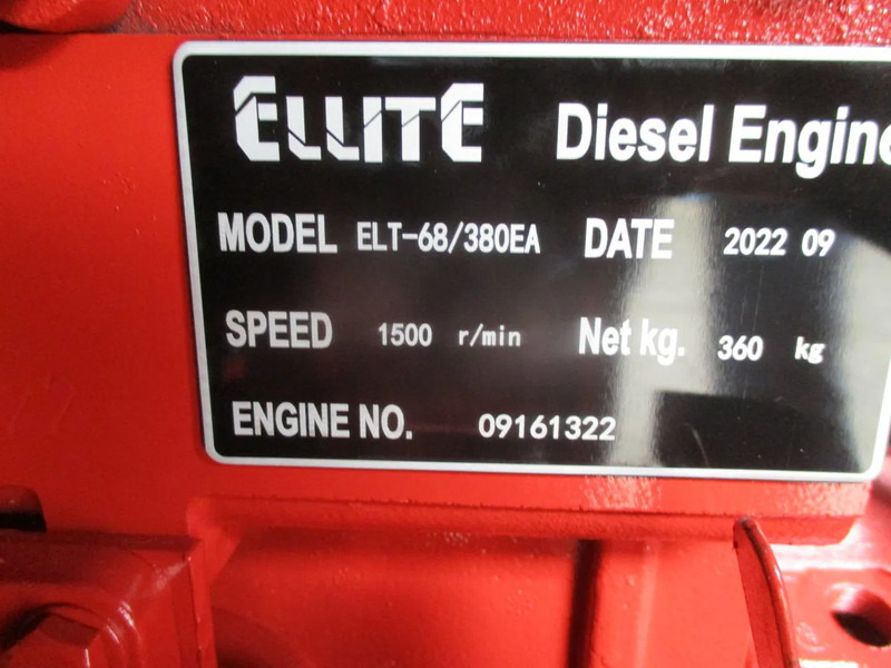 Generador industriale nuevo ELLITE ELT68/380EA , New Diesel generator , 48 KVA ,3 phase , 2 Pieces in stock: foto 14