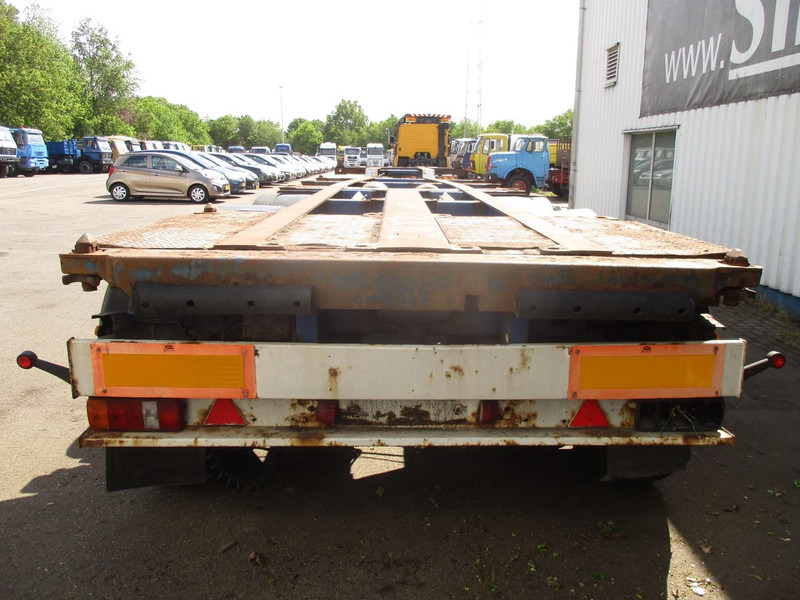 Semirremolque portacontenedore/ Intercambiable Wielton NS34P, container trailer , 3 ROR axle , Drum brakes , Air suspension: foto 7