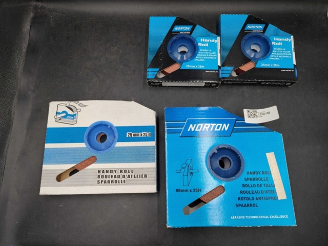 Equipo de construcción 4 st Norton slipduksrulle - Frakt ingår: foto 1