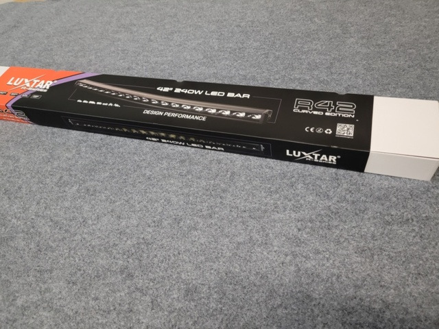 Recambio LUXTAR® Ledramp R42 240W Curved <105cm: foto 1