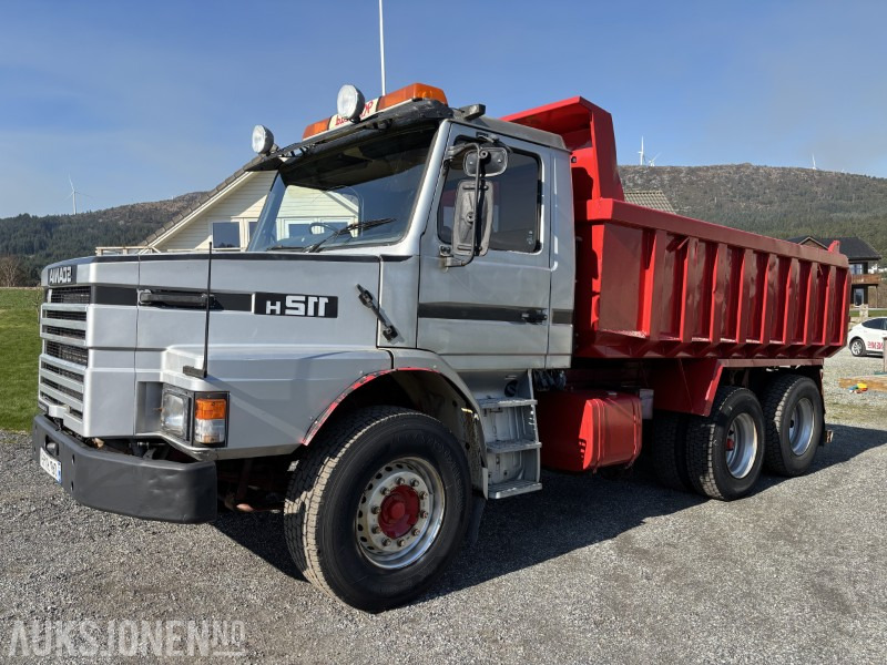 1984 Scania T112H 6X2 LC38, Veteran snutebil med tipp - Camión volquete: foto 1 1984 Scania T112H 6X2 LC38, Veteran snutebil med tipp - Camión volquete: foto 1