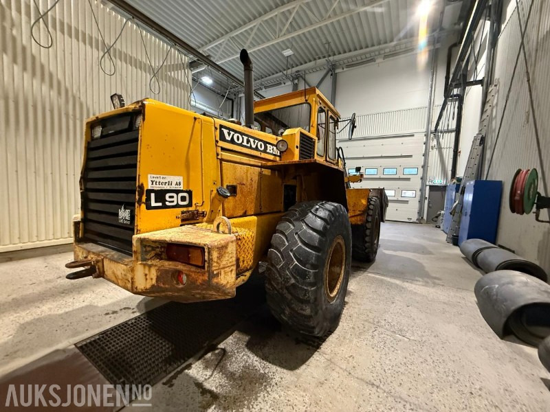 1986 Volvo L90 Hjullaster med skuffe - Cargadora de ruedas: foto 5 1986 Volvo L90 Hjullaster med skuffe - Cargadora de ruedas: foto 5
