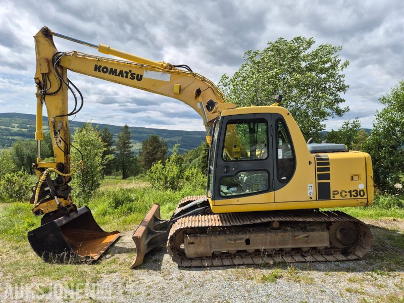1998 Komatsu PC130, beltegraver m. Engcon tiltrotator - Excavadora: foto 2 1998 Komatsu PC130, beltegraver m. Engcon tiltrotator - Excavadora: foto 2