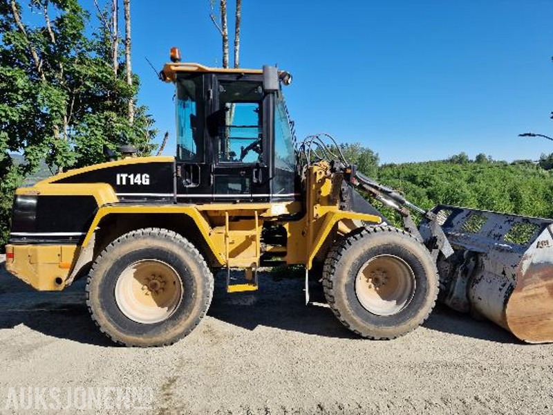 1999 Cat IT14G hjullaster snø skuffe/grus skuffe 10039 timer - Cargadora de ruedas: foto 2 1999 Cat IT14G hjullaster snø skuffe/grus skuffe 10039 timer - Cargadora de ruedas: foto 2