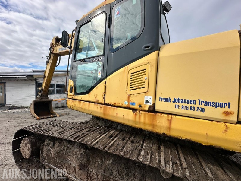Excavadora 2005 Komatsu PC210LC-7K GRAVEMASKIN - 11000 Timer: foto 17