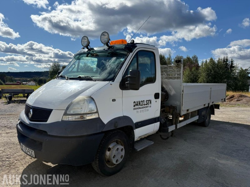 2006 Renault Mascott kranbil Hiab 035 kran - Camión grúa: foto 1 2006 Renault Mascott kranbil Hiab 035 kran - Camión grúa: foto 1